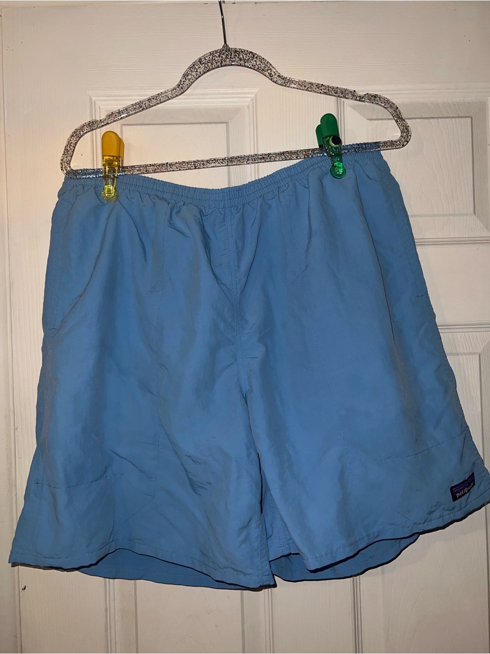 Patagonia baggies shorts in shore blue men size XL